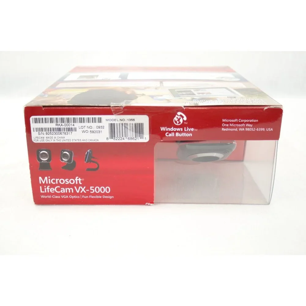 NIB Microsoft LifeCam VX-5000 Web Camera |